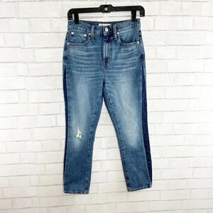 Madewell High Rise Slim Cropped Boy Jean Women's Waist Size 24
